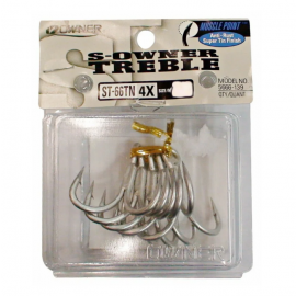 OWNER TREBLE HOOK ST-66TN 4X