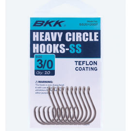 BKK HEAVY CIRCLE HOOKS-SS