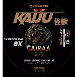 KAIJU GAIRAA POPPING LINE 8X- 1200 MTR WHITE