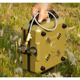 BUERK DOUBLE BURNER CAMPING STOVE
