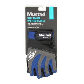 MUSTAD HALF FINGER CASTING GLOVES