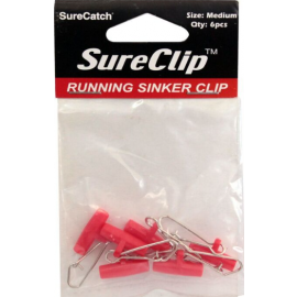 SURECATCH RUNNING SINKER CLIP S-M