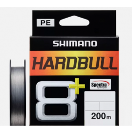 SHIMANO HARDBULL 8+ GREY - 200MTRS