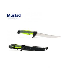 MUSTAD FILLET KNIFE 7" - GREEN - MT098
