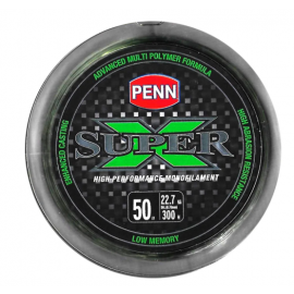 PENN SUPER X MONOFILAMENT LINE 300 MTR