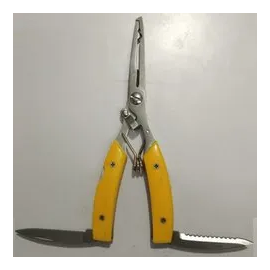 FISHING PLIER WITH KNIFE