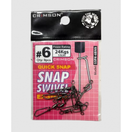 CRIMSON SNAP SWIVEL QUICK SNAP