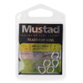 MUSTAD TEARDROP RING-MA106