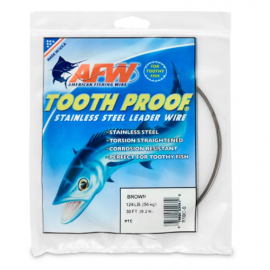 AFW TOOTH PROOF STAINLESS STEEL LEADER WIRE