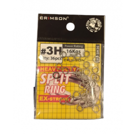 CRIMSON HEAVY-DUTY SPLIT RING