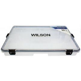 WILSON WATERPROOF TACKLE TRAY 35.5CM X 23CM X 5CM