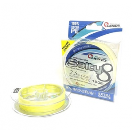 EUPRO SALTY 8 PE BRAIDED LINE (YELLOW)