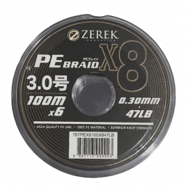 ZEREK PE 8X BRAID LINE 100MTR